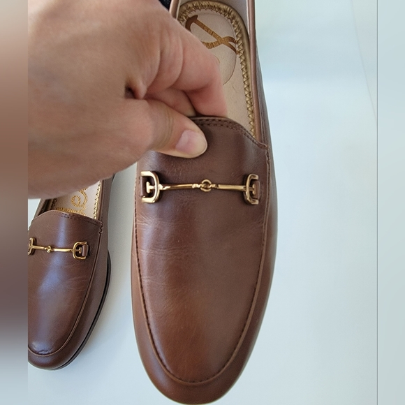 COPY - NEW Sam Edelman Iconic Women's Loraine Bit Loafer, NUT Brown, Size 6 - Picture 6 of 10